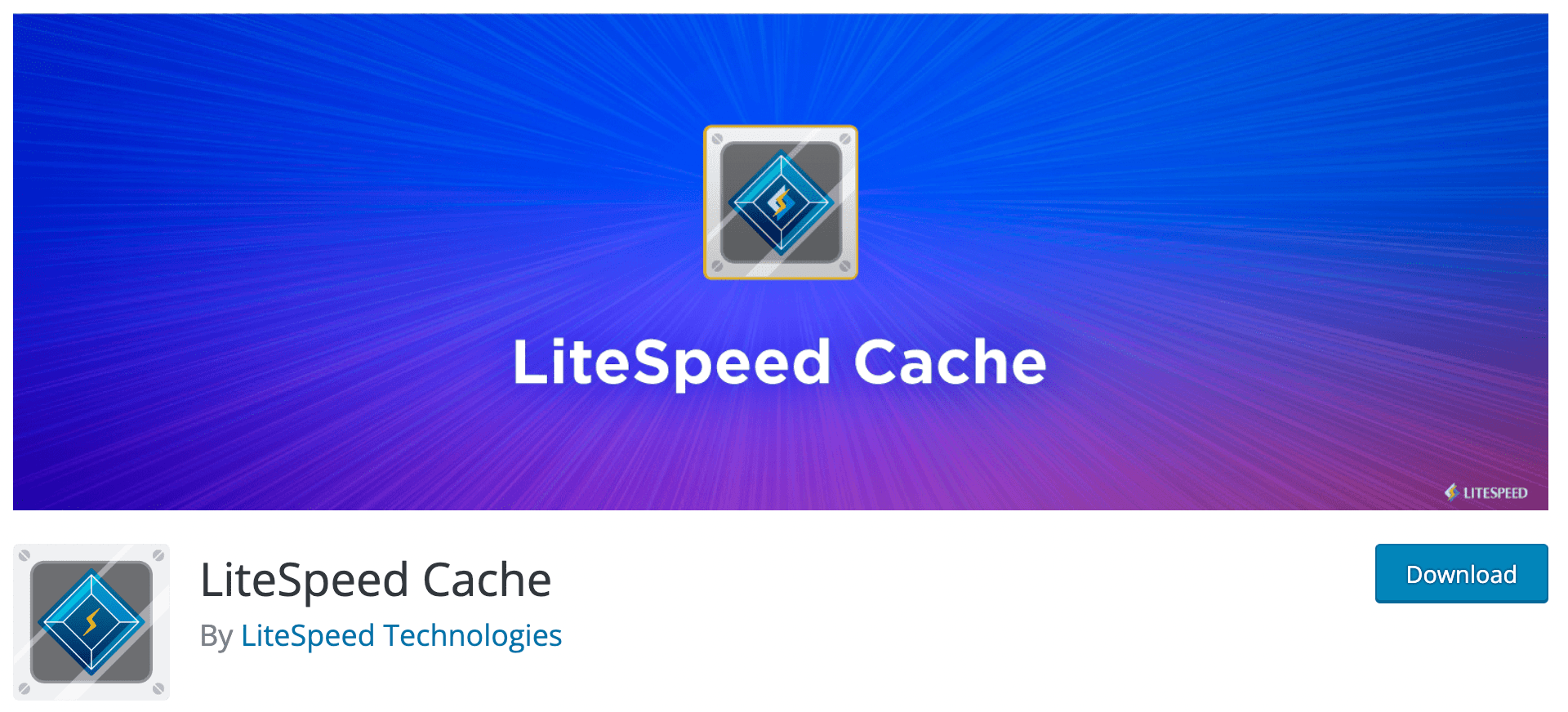 LiteSpeed Cache Banner