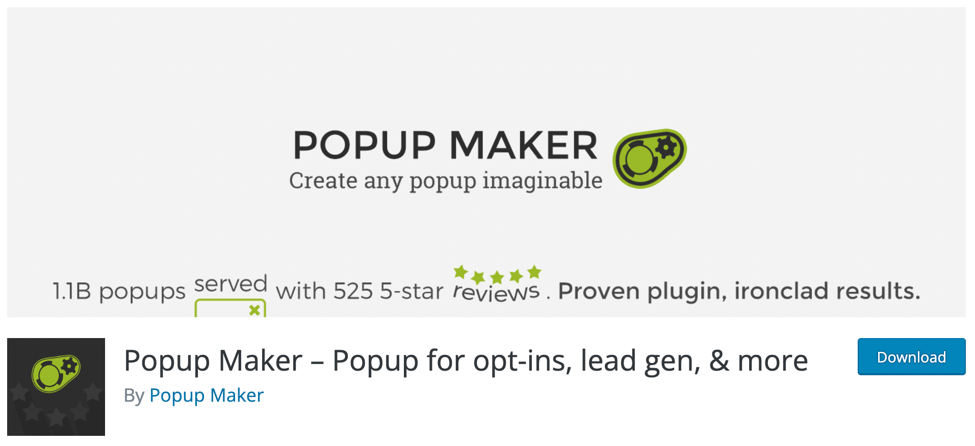 Popup Maker Banner